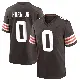 ＃0 Youth Jimmy Horn Jr. Brown Game Cleveland Browns Team Color Jersey