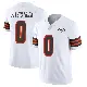 ＃0 Youth John FitzPatrick White Limited Cleveland Browns Vapor 1946 Collection Alternate Jersey