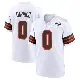＃0 Youth Reid Carrico White Game Cleveland Browns 1946 Collection Alternate Jersey