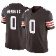 ＃0 Youth Tyron Herring Brown Limited Cleveland Browns Vapor F.U.S.E. Jersey