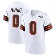 ＃0 Youth Tyron Herring White Game Cleveland Browns 1946 Collection Alternate Jersey