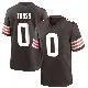 ＃0 Youth Xavier Truss Brown Game Cleveland Browns Team Color Jersey