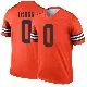 ＃0 Youth Xavier Truss Orange Legend Cleveland Browns Inverted Jersey