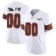 ＃00 Men's Custom White Limited Cleveland Browns Vapor 1946 Collection Alternate Jersey