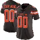 ＃00 Women's Custom Brown Limited Cleveland Browns Team Color Vapor Untouchable Jersey