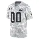 ＃00 Youth Custom Arctic Camo Limited Cleveland Browns 2024 Salute to Service Jersey