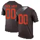 ＃00 Youth Custom Brown Legend Cleveland Browns Alternate Jersey