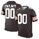 ＃00 Youth Custom Brown Legend Cleveland Browns Jersey