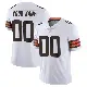 ＃00 Youth Custom White Limited Cleveland Browns Vapor Untouchable Jersey