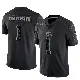 ＃1 Men's KC Concepcion Black Limited Cleveland Browns Reflective Jersey