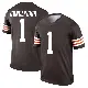＃1 Men's KC Concepcion Brown Legend Cleveland Browns Jersey