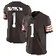 ＃1 Men's KC Concepcion Brown Limited Cleveland Browns Team Color Vapor Untouchable Jersey