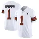 ＃1 Men's KC Concepcion White Limited Cleveland Browns Vapor 1946 Collection Alternate Jersey