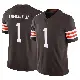 ＃1 Men's Martin Emerson Jr. Brown Limited Cleveland Browns Vapor F.U.S.E. Jersey