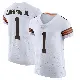 ＃1 Men's Martin Emerson Jr. White Elite Cleveland Browns Vapor Jersey