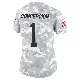 ＃1 Women's KC Concepcion Arctic Camo Limited Cleveland Browns 2024 Salute to Service Jersey