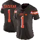 ＃1 Women's KC Concepcion Brown Limited Cleveland Browns Team Color Vapor Untouchable Jersey