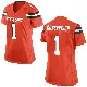 ＃1 Women's KC Concepcion Orange Game Cleveland Browns Alternate Jersey
