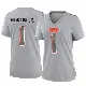 ＃1 Women's Martin Emerson Jr. Gray Game Cleveland Browns Atmosphere Fashion Jersey