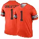 ＃1 Youth KC Concepcion Orange Legend Cleveland Browns Inverted Jersey