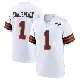 ＃1 Youth KC Concepcion White Game Cleveland Browns 1946 Collection Alternate Jersey