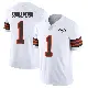 ＃1 Youth KC Concepcion White Limited Cleveland Browns Vapor 1946 Collection Alternate Jersey