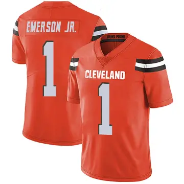 ＃1 Youth Martin Emerson Jr. Orange Limited Cleveland Browns Alternate Vapor Untouchable Jersey