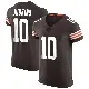 ＃10 Men's Quinshon Judkins Brown Elite Cleveland Browns Vapor Jersey