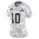 ＃10 Women's Quinshon Judkins Arctic Camo Limited Cleveland Browns 2024 Salute to Service Jersey