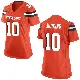 ＃10 Women's Quinshon Judkins Orange Game Cleveland Browns Alternate Jersey