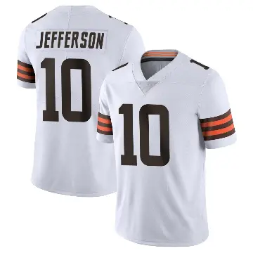 ＃10 Youth Justin Jefferson White Limited Cleveland Browns Vapor Untouchable Jersey