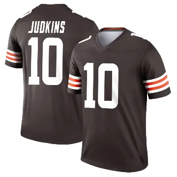 ＃10 Youth Quinshon Judkins Brown Legend Cleveland Browns Jersey