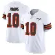 ＃10 Youth Quinshon Judkins White Limited Cleveland Browns Vapor 1946 Collection Alternate Jersey