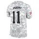 ＃11 Men's Tre Avery Arctic Camo Limited Cleveland Browns 2024 Salute to Service Jersey