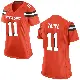 ＃11 Women's Bailey Zappe Orange Game Cleveland Browns Alternate Jersey