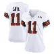 ＃11 Women's Bailey Zappe White Game Cleveland Browns 1946 Collection Alternate Jersey