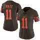 ＃11 Women's Tre Avery Brown Limited Cleveland Browns Color Rush Jersey