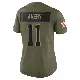 ＃11 Women's Tre Avery Olive Limited Cleveland Browns 2025 Salute to Service Jersey