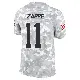 ＃11 Youth Bailey Zappe Arctic Camo Limited Cleveland Browns 2024 Salute to Service Jersey