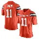＃11 Youth Bailey Zappe Orange Game Cleveland Browns Alternate Jersey