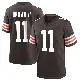 ＃11 Youth Tony Brown II Brown Game Cleveland Browns Team Color Jersey