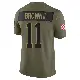 ＃11 Youth Tony Brown II Olive Limited Cleveland Browns 2025 Salute to Service Jersey