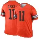＃11 Youth Tre Avery Orange Legend Cleveland Browns Inverted Jersey
