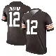 ＃12 Men's Denzel Boston Brown Legend Cleveland Browns Jersey