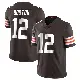 ＃12 Men's Denzel Boston Brown Limited Cleveland Browns Team Color Vapor Untouchable Jersey