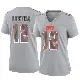 ＃12 Women's Denzel Boston Gray Game Cleveland Browns Atmosphere Fashion Jersey