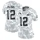 ＃12 Women's Rodney McLeod Jr. Arctic Camo Limited Cleveland Browns 2024 Salute to Service Jersey