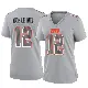 ＃12 Women's Rodney McLeod Jr. Gray Game Cleveland Browns Atmosphere Fashion Jersey