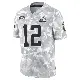＃12 Youth Denzel Boston Arctic Camo Limited Cleveland Browns 2024 Salute to Service Jersey