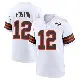 ＃12 Youth Denzel Boston White Game Cleveland Browns 1946 Collection Alternate Jersey
